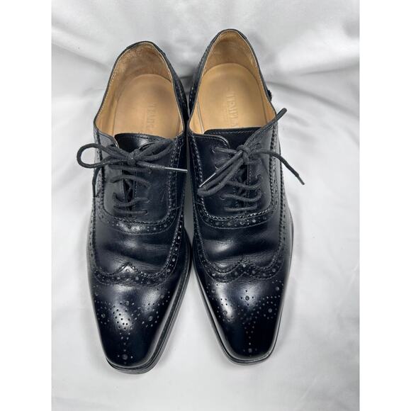Templarios Shoes Black Leather US 8.5 - Handmade EXCELLENT! main image 12